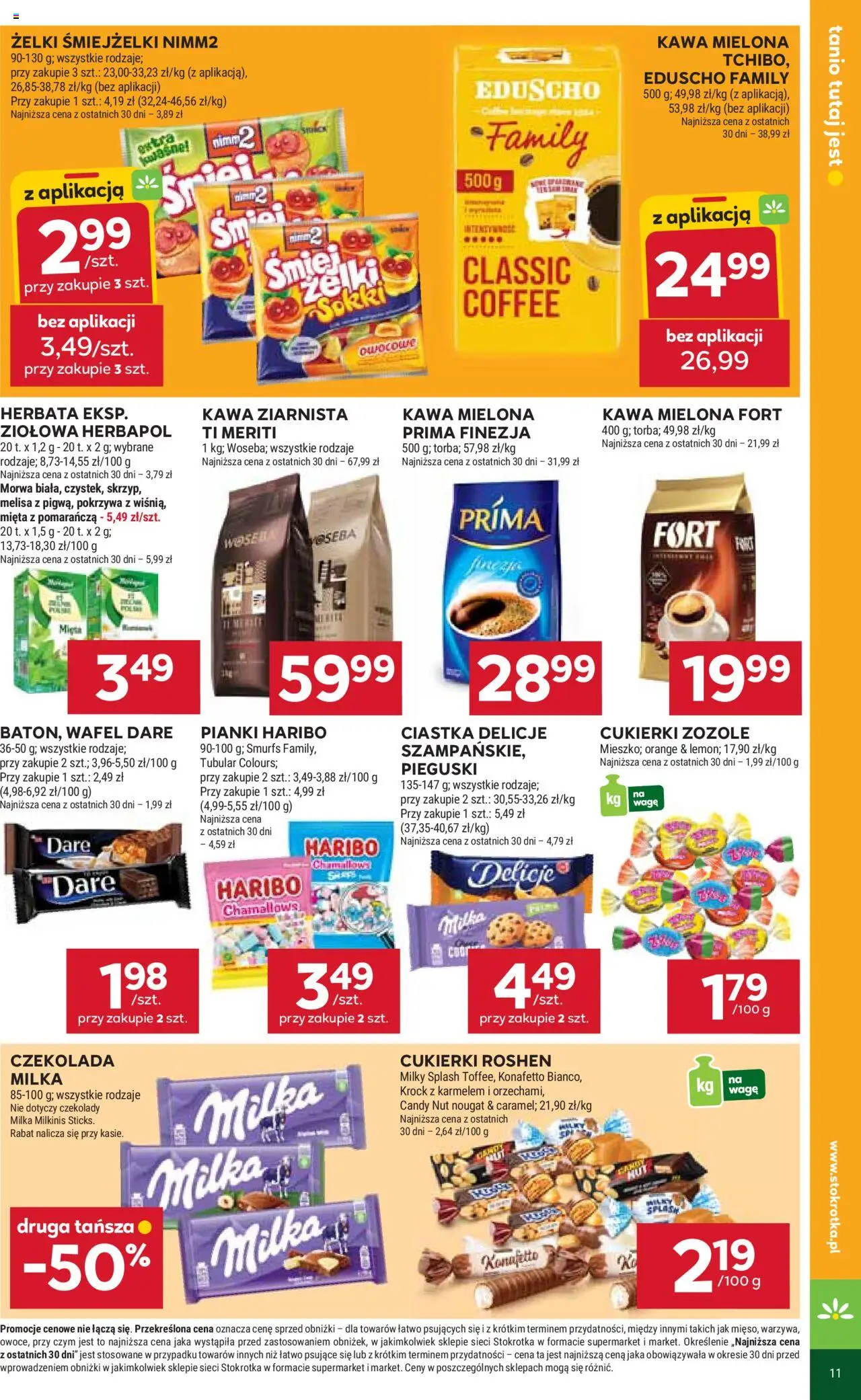 Stokrotka Gazetka - Market od 21.08.2025 | Strona: 13 | Produkty: Mięta, Czekolada, Herbata, Ciastka