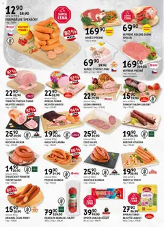 Terno leták od 23.07.2025 | Strana: 2 | Produkty: Vepřové koleno, Pražská šunka, Anglická slanina, Točený salám