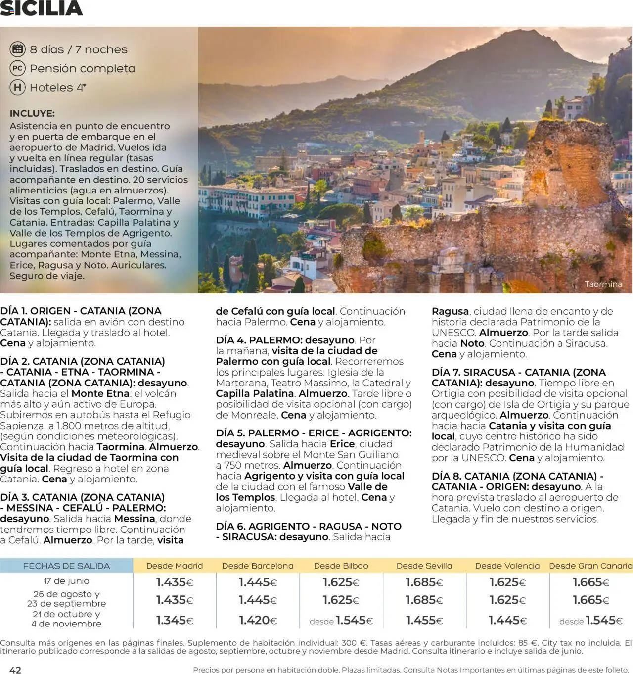 Viajes El Corte Inglés folleto │ válido desde el 01.04.2025 | Página: 42 | Productos: PC