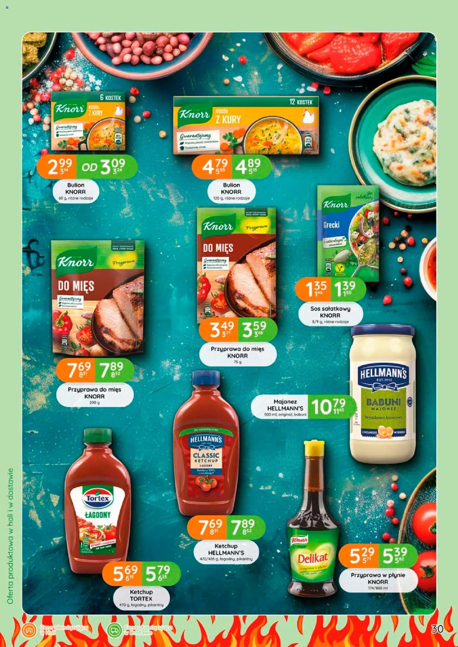 Eurocash gazetka - Grill od 09.04.2026 | Strona: 30 | Produkty: Ketchup, Ketchup tortex, Majonez, Sos