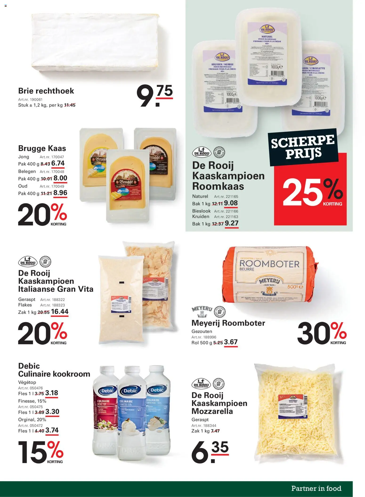 {H1} | Pagina: 9 | Producten: Fles, Roomkaas, Zak, La