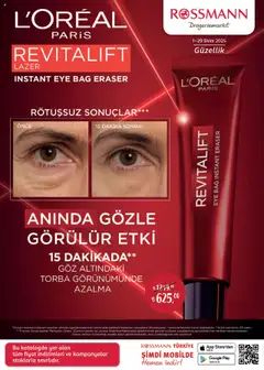 01.10.2025 tarihinden itibaren geçerli olan Rossmann kataloğu önizlemesi