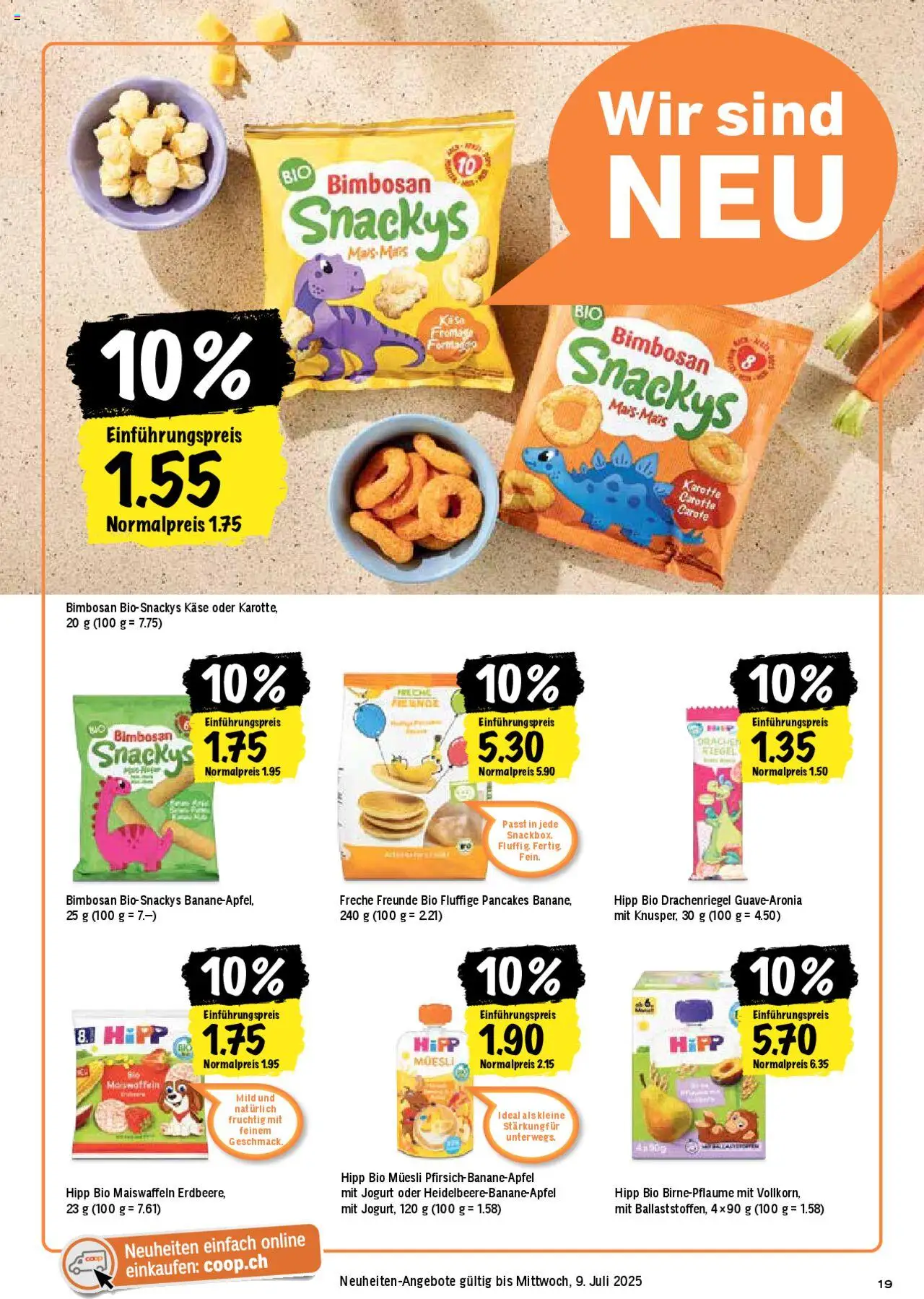 Coop Aktionen ab 26.06.2025 | Seite: 19 | Produkte: Mars, Käse, Karotte