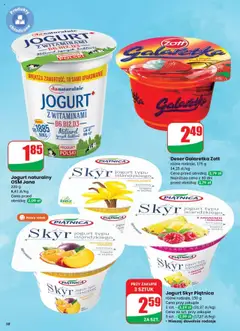 Dino Gazetka od 23.07.2025 | Strona: 38 | Produkty: Galaretka, Skyr piątnica, Jogurt, Skyr