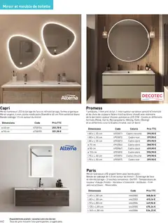 Point.P - Prévisualisation de Point.P catalogue valide à partir de 17.04.2026 | Page: 442 | Produits: Meuble, Interrupteur, Miroir, Cadre