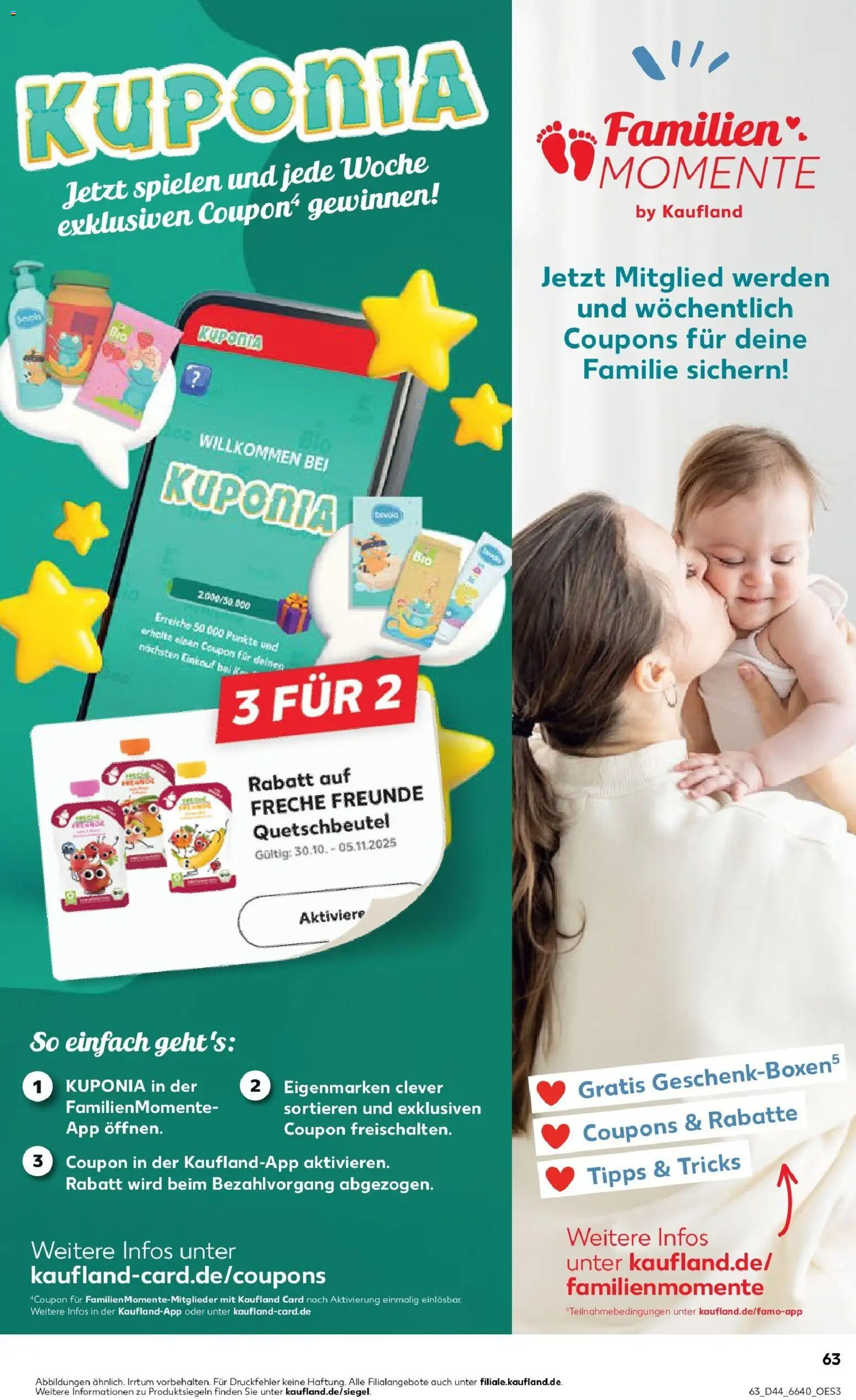 Kaufland prospekt Rheinfelden (Baden)	 – gültig ab 30.10.2025 | Seite: 63
