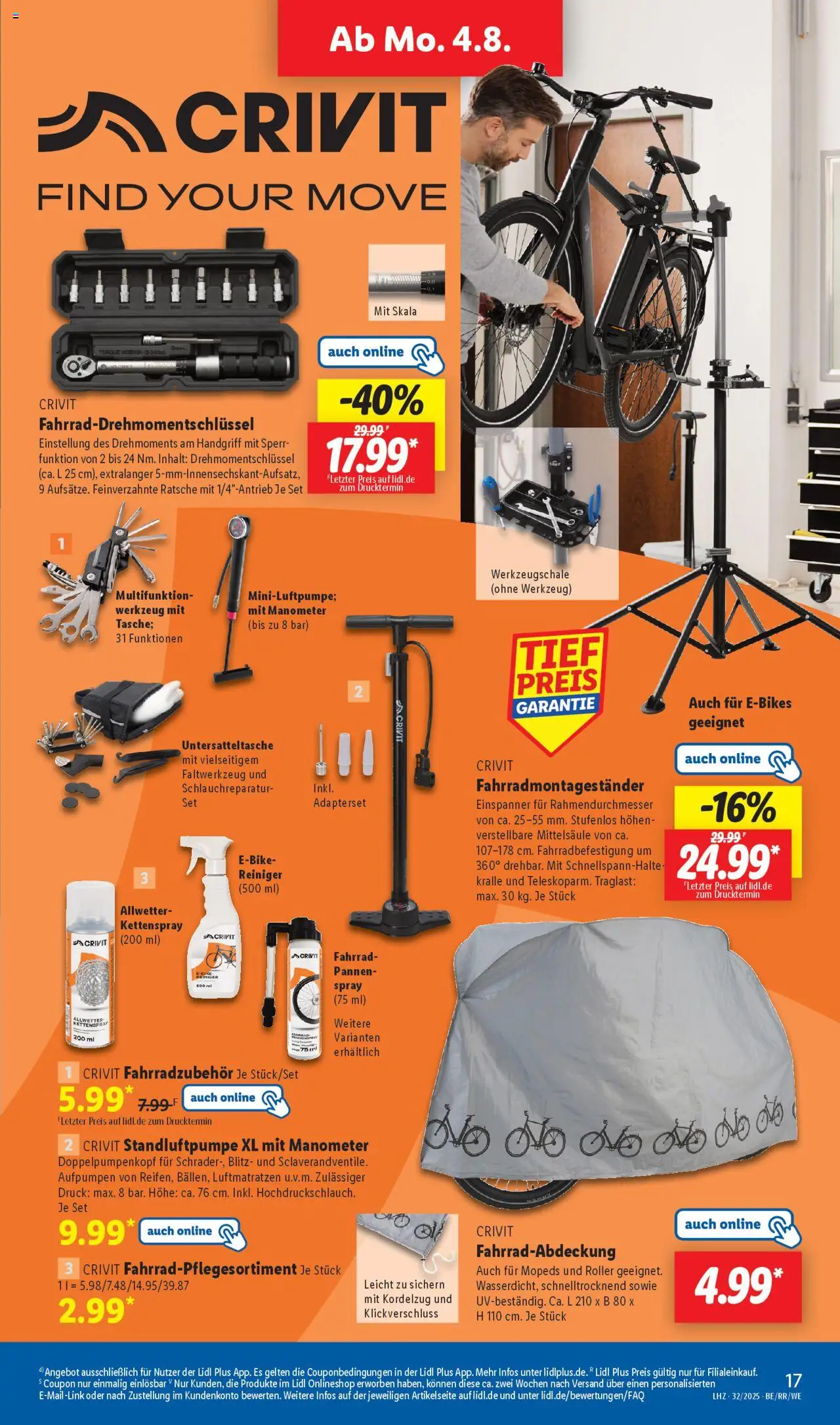 Lidl Prospekt 	 - gültig ab dem 04.08.2025 | Seite: 7 | Produkte: Manometer