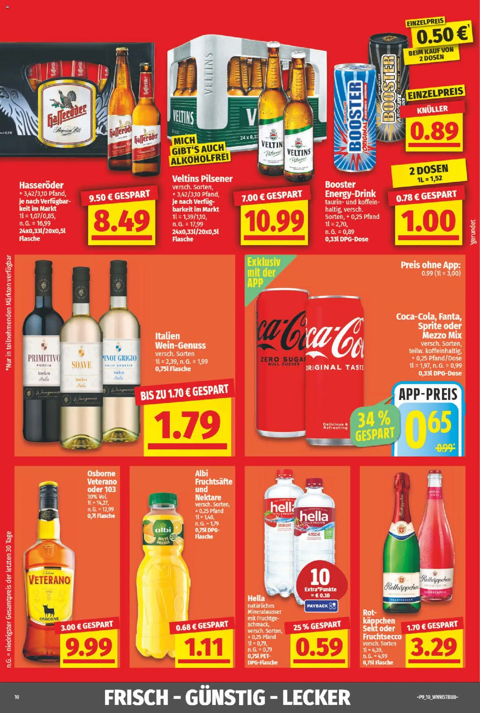 NP Discount Prospekt 	 – gültig ab 23.02.2026 | Seite: 10 | Produkte: Energy, Hella, Rotkäppchen, Veltins
