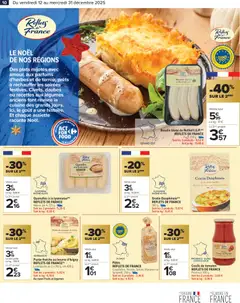Carrefour - Prévisualisation de Carrefour Le marché de noël de nos régions reflet de france valide à partir de 12.12.2025 | Page: 12 | Produits: Pommes, Crème fraiche, Pâtes, Pommes de terre