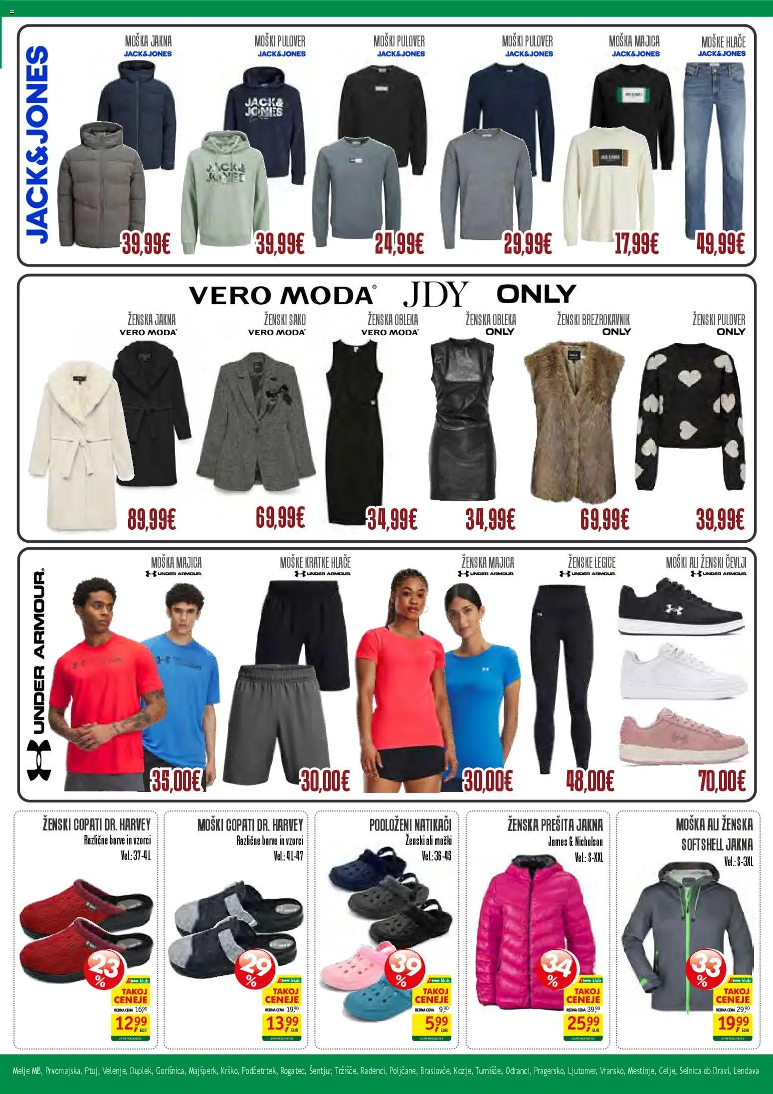 Novi Jager katalog ponudbe – veljaven od 29.10.2025 | Stran: 2 | Izdelki: Pulover, Hlace, Kratke hlace, Copati