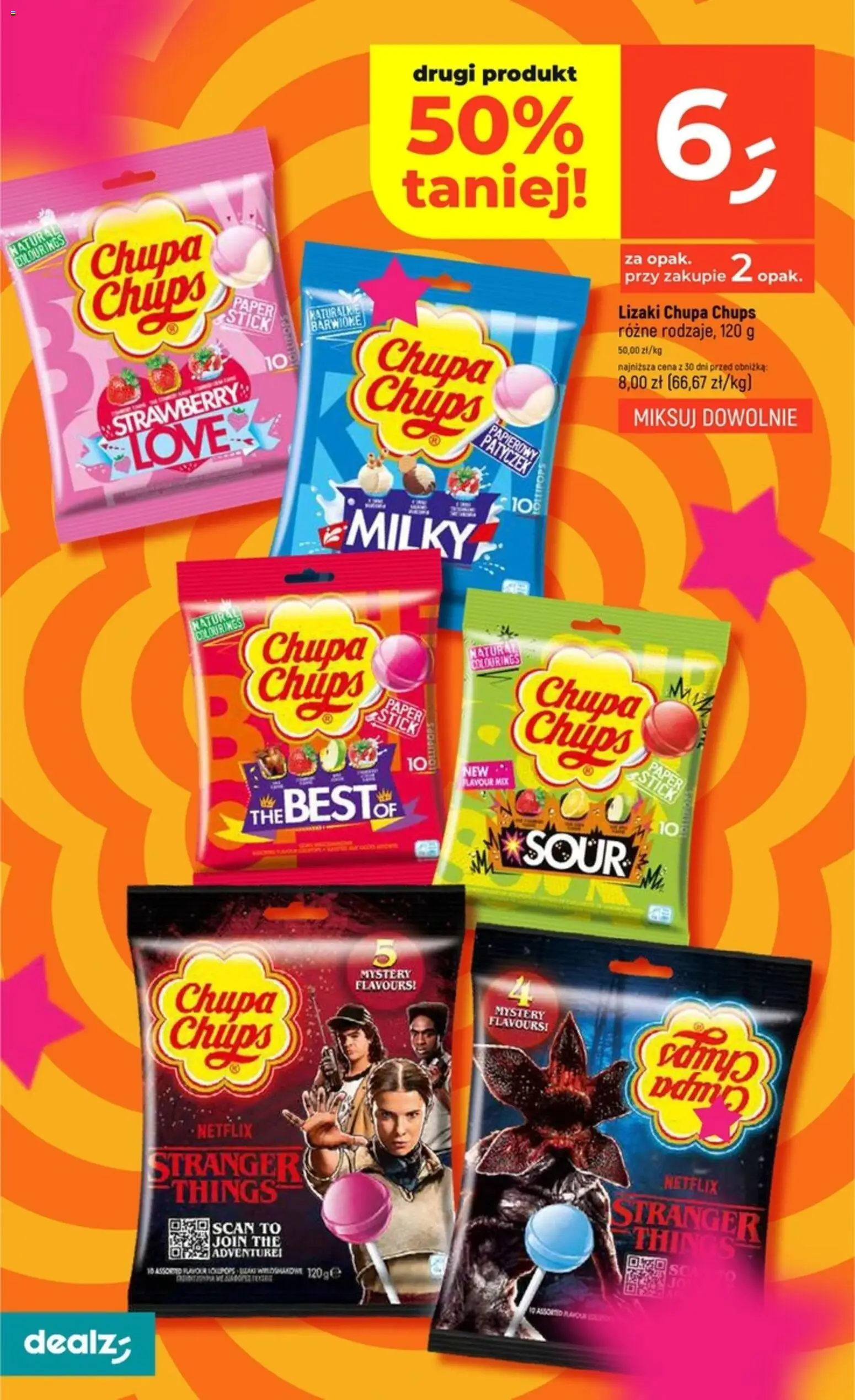 Dealz Gazetka od 08.01.2026 | Strona: 10 | Produkty: Lizaki, Lizaki chupa chups