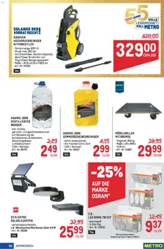 Metro angebote Profi ab 16.04.2026 gültig | Seite: 58 | Produkte: Wasser, Birne