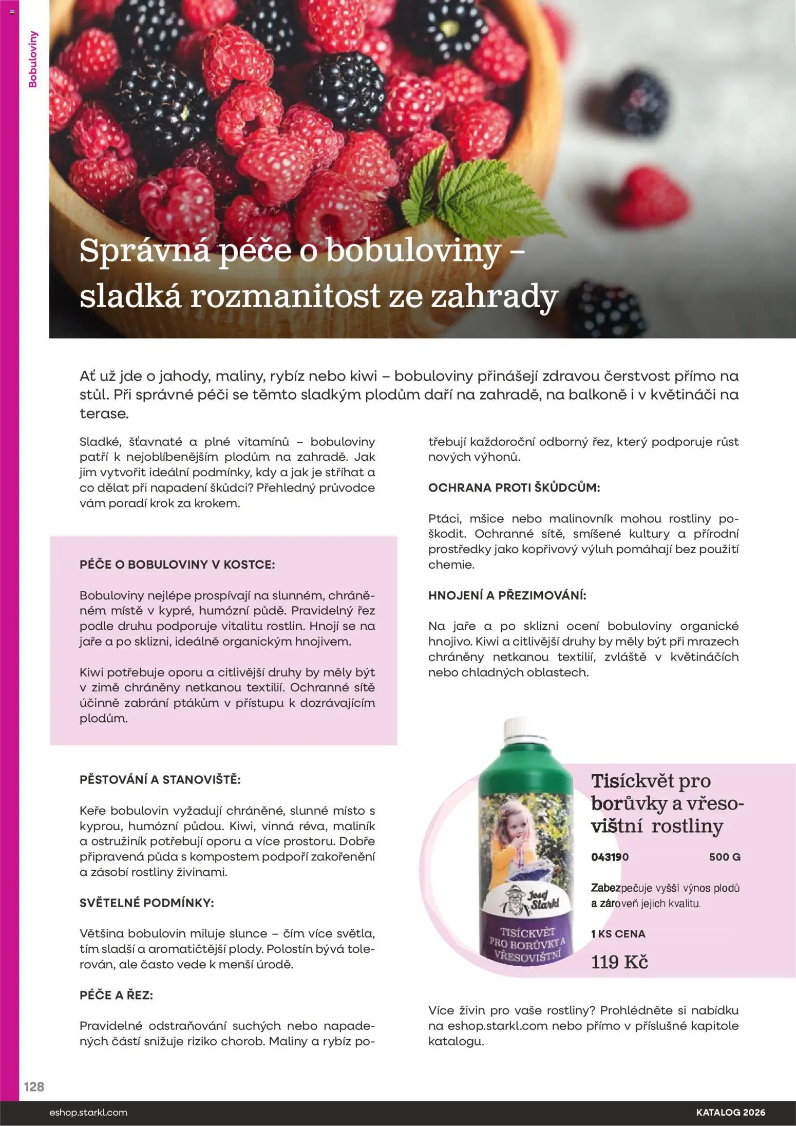 Starkl katalog od 25.02.2026 | Strana: 128 | Produkty: Kiwi, Borůvky, Maliny, Rostliny