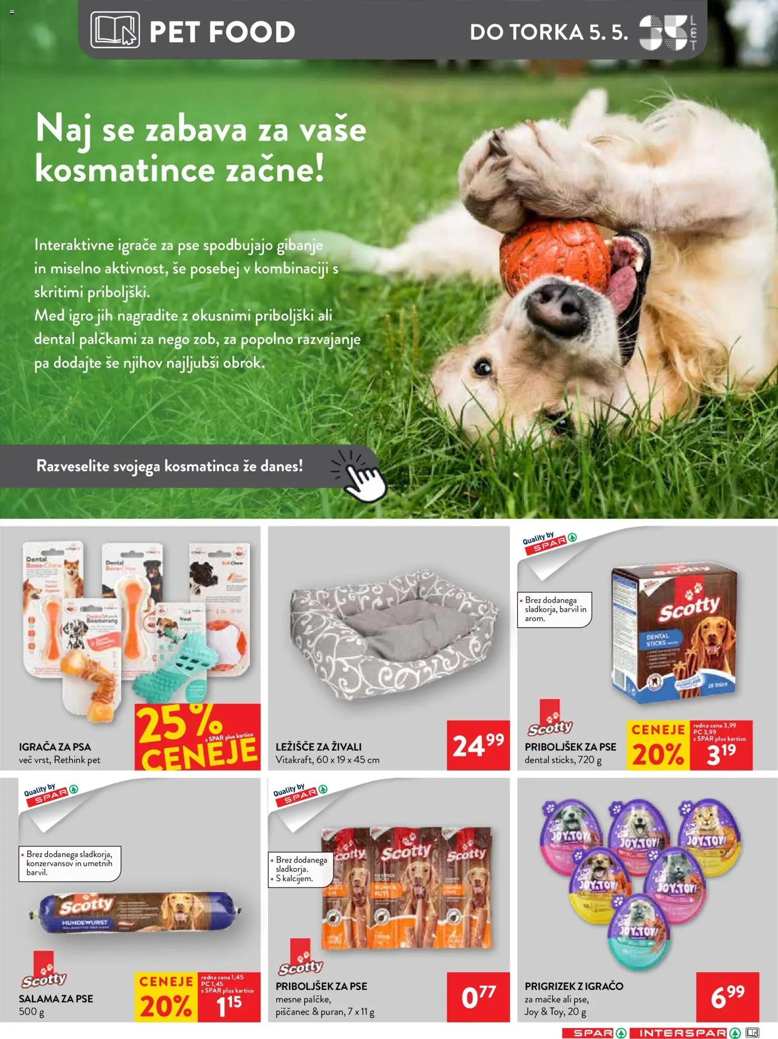 Novi Spar katalog ponudbe – veljaven od 29.04.2026 | Stran: 23 | Izdelki: Ležišče, Priboljški, Salama