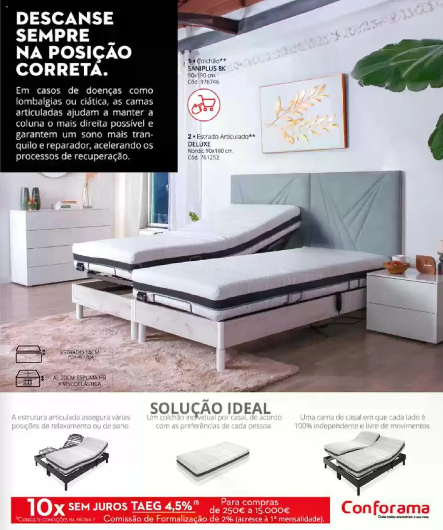Conforama Camitis │ válido de 05.02.2026 | Página: 67 | Produtos: Cama, Colchão