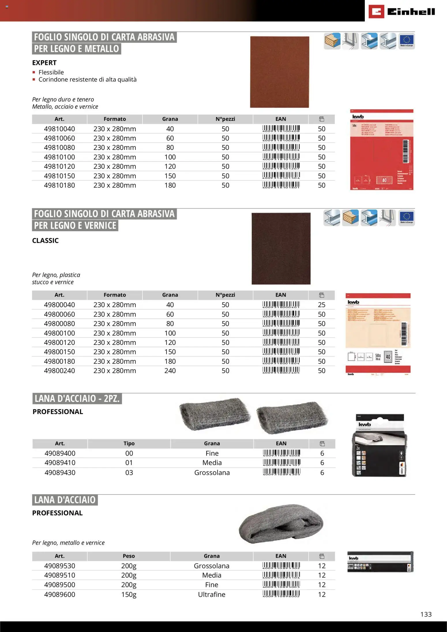 Volantino Einhell del 17.03.2026 | Pagina: 135 | Prodotti: Stucco