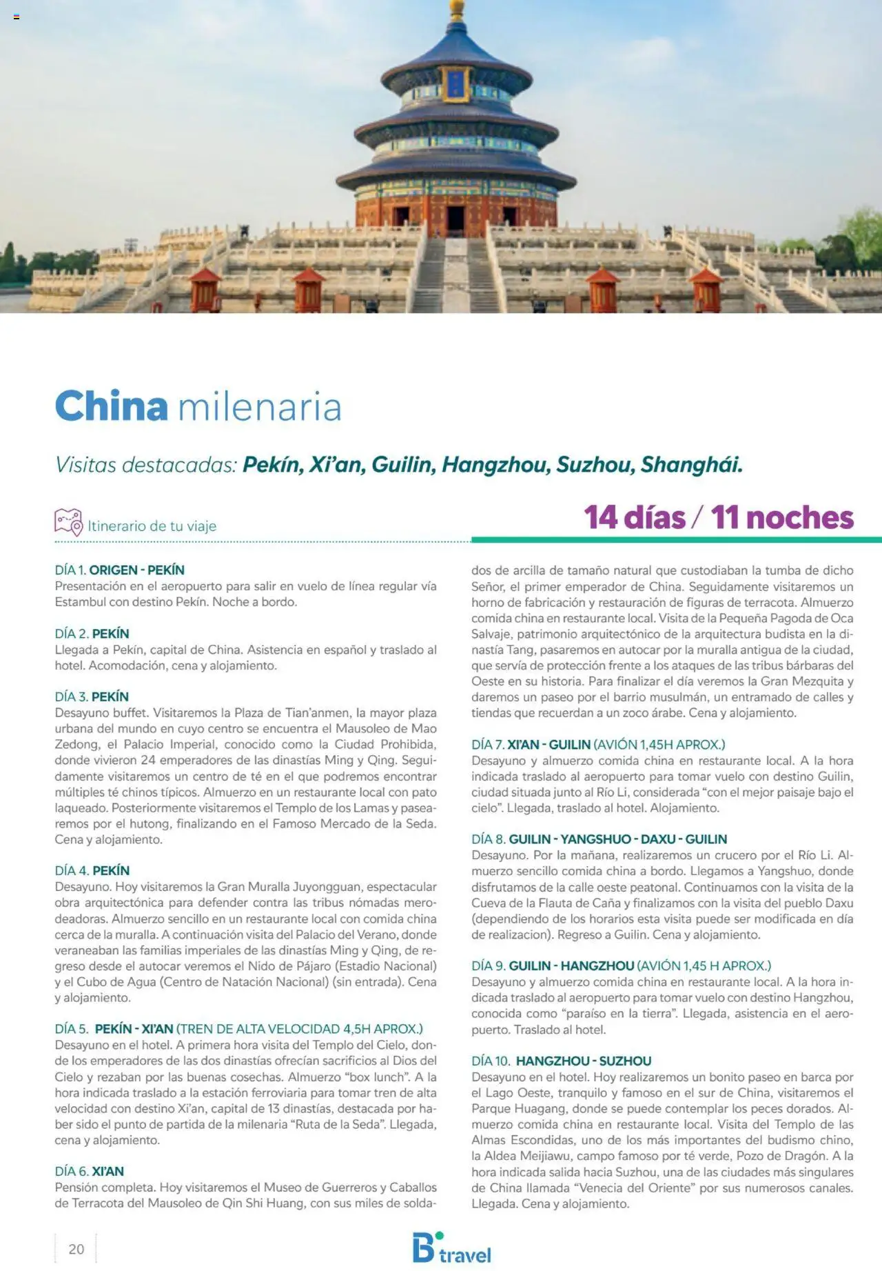 B the travel brand Viajeros Expertos Internacional  │ válido desde el 27.02.2025 | Página: 20 | Productos: Té, Horno