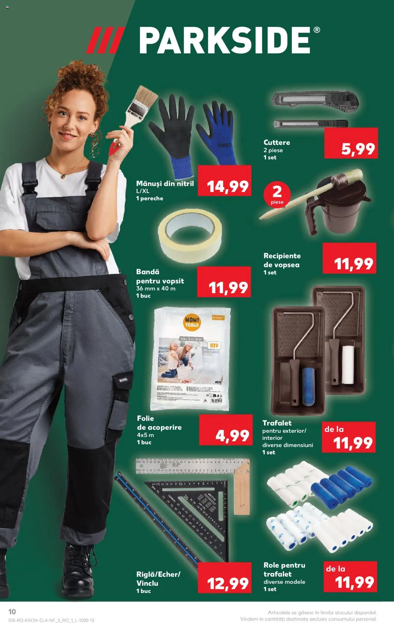 Catalog Kaufland - București – valabil de la 20.08.2025 | Pagină: 10 | Produse: Mănuși, Trafalet, Role, Recipiente