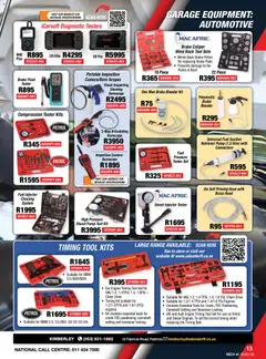 Adendorff specials catalogue – valid from 01.12.2025 | Page: 15 | Products: Camera, Belt, Pads