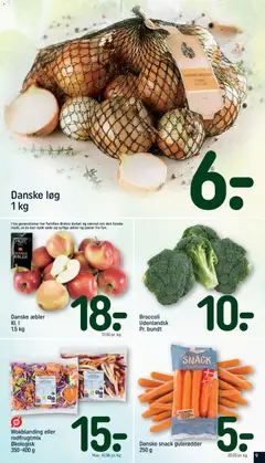Broccoli, Udenlandsk Pr. bundt gyldig fra 15.03.2026 | Side: 9 | Produkter: Æbler, Gulerødder, Løg, Pærer
