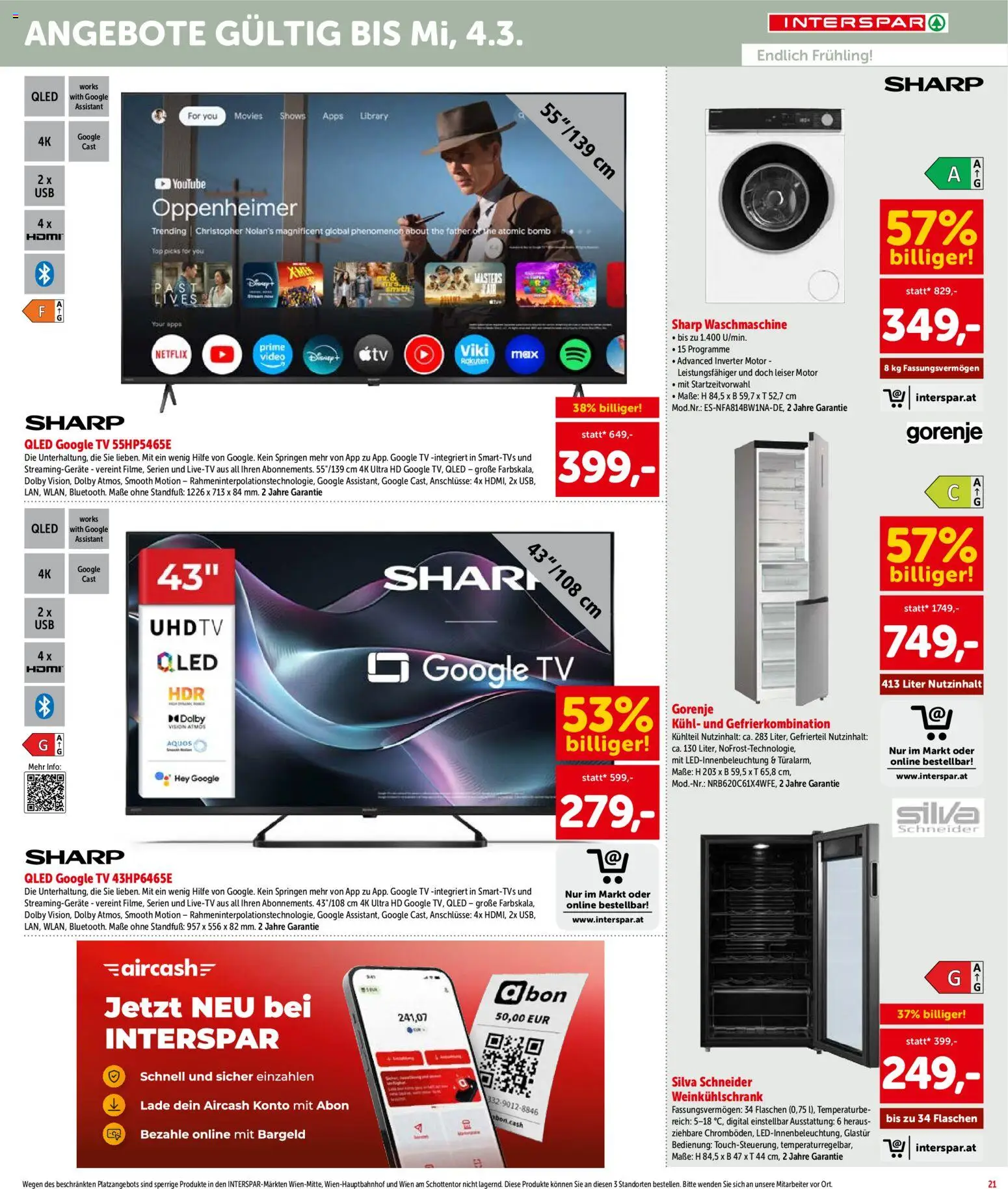 Interspar Flugblatt - Wien gültig ab 12.02.2026 | Seite: 21