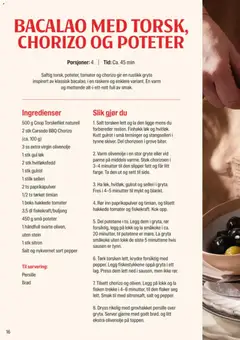 Forhåndsvisning av Coop Extra Middagsdisken SPANIA gyldig fra 13.04.2026 | Side: 16 | Produkter: Brød, Fågelmatare, Stangselleri, Boks