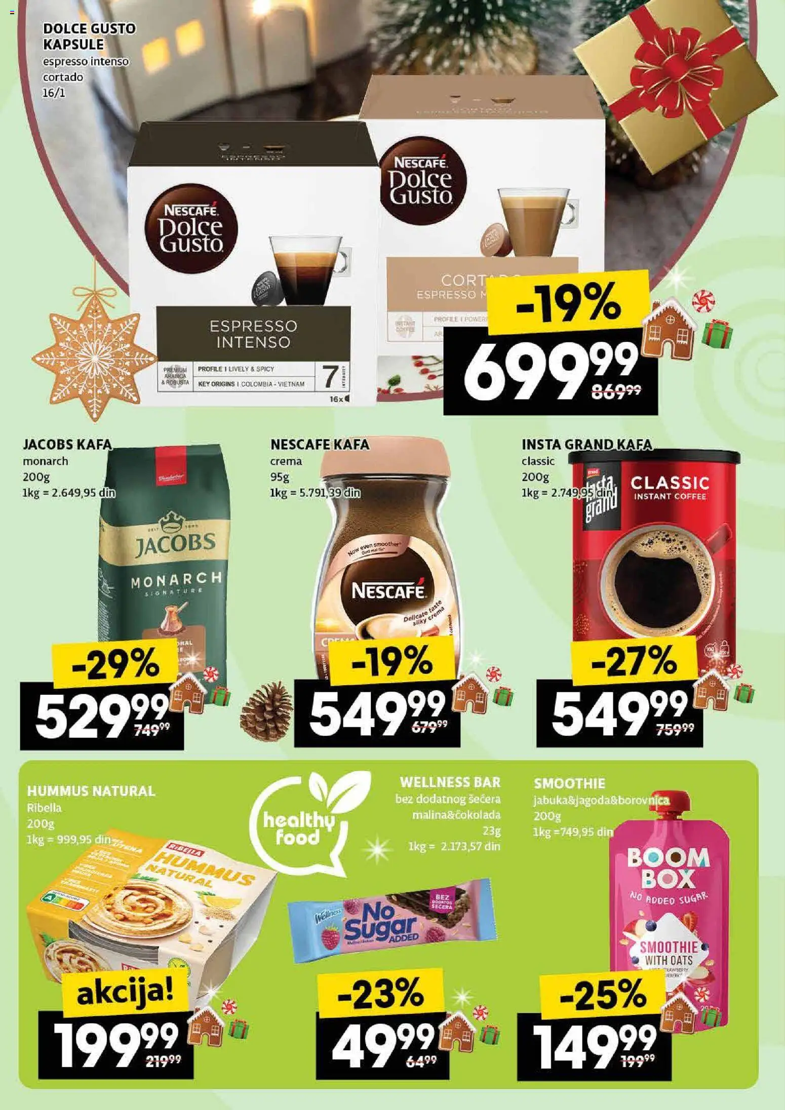 Roda katalog - važi od 25.12.2025 | Strana: 22 | Proizvode: Dolce Gusto, Kapsule, Hummus, Nescafé