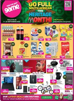 Game specials catalogue – valid from 09.09.2025