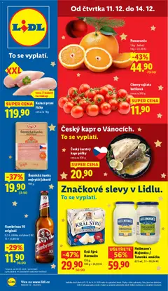 Náhled letáku Lidl leták od 11.12.2025
