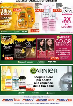 Anteprima del volantino Mercatò L'Oreal catalogo valido a partire dal 18.09.2025