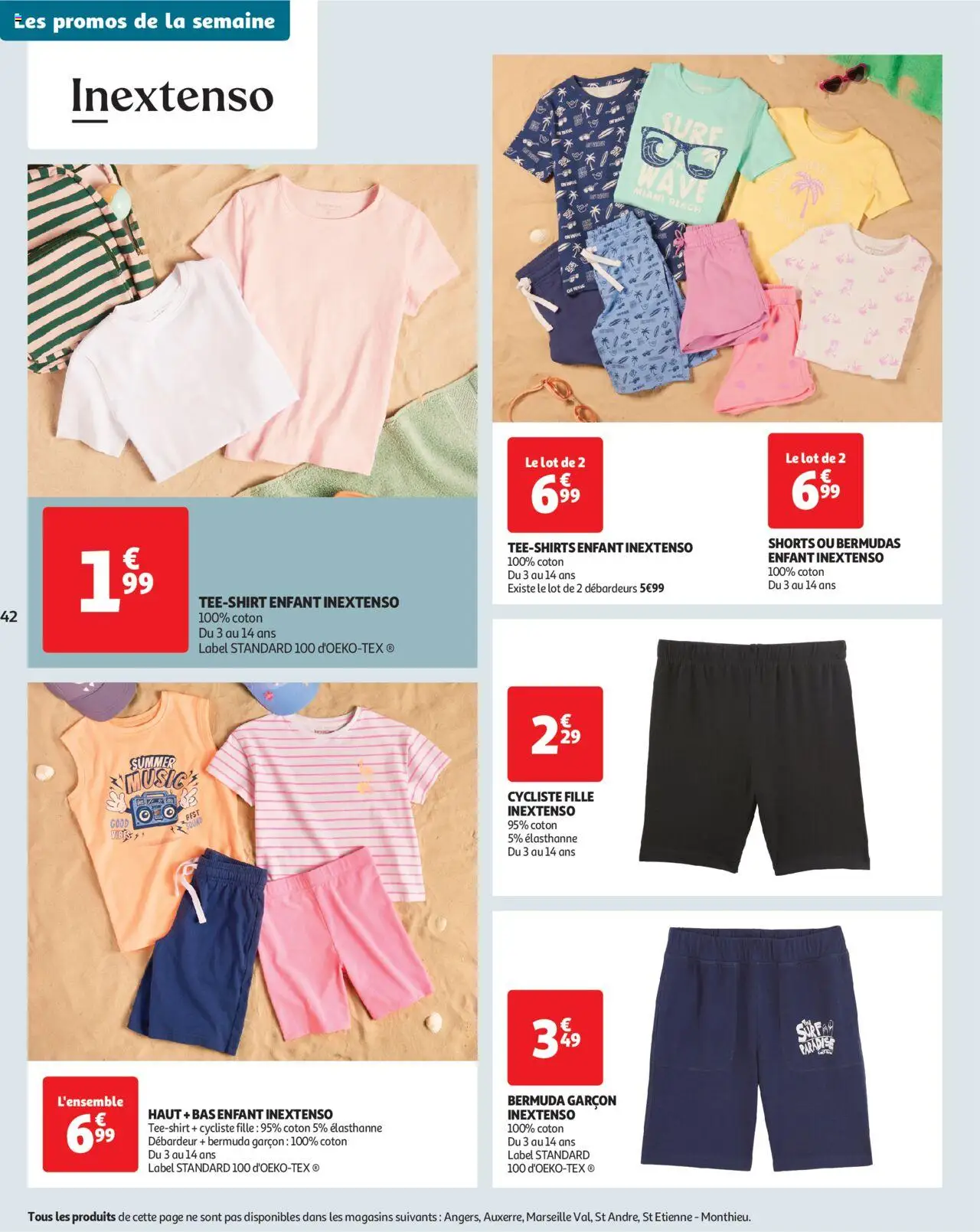  | Page: 42 | Produits: Bermuda, Coton, Débardeur, T-shirt