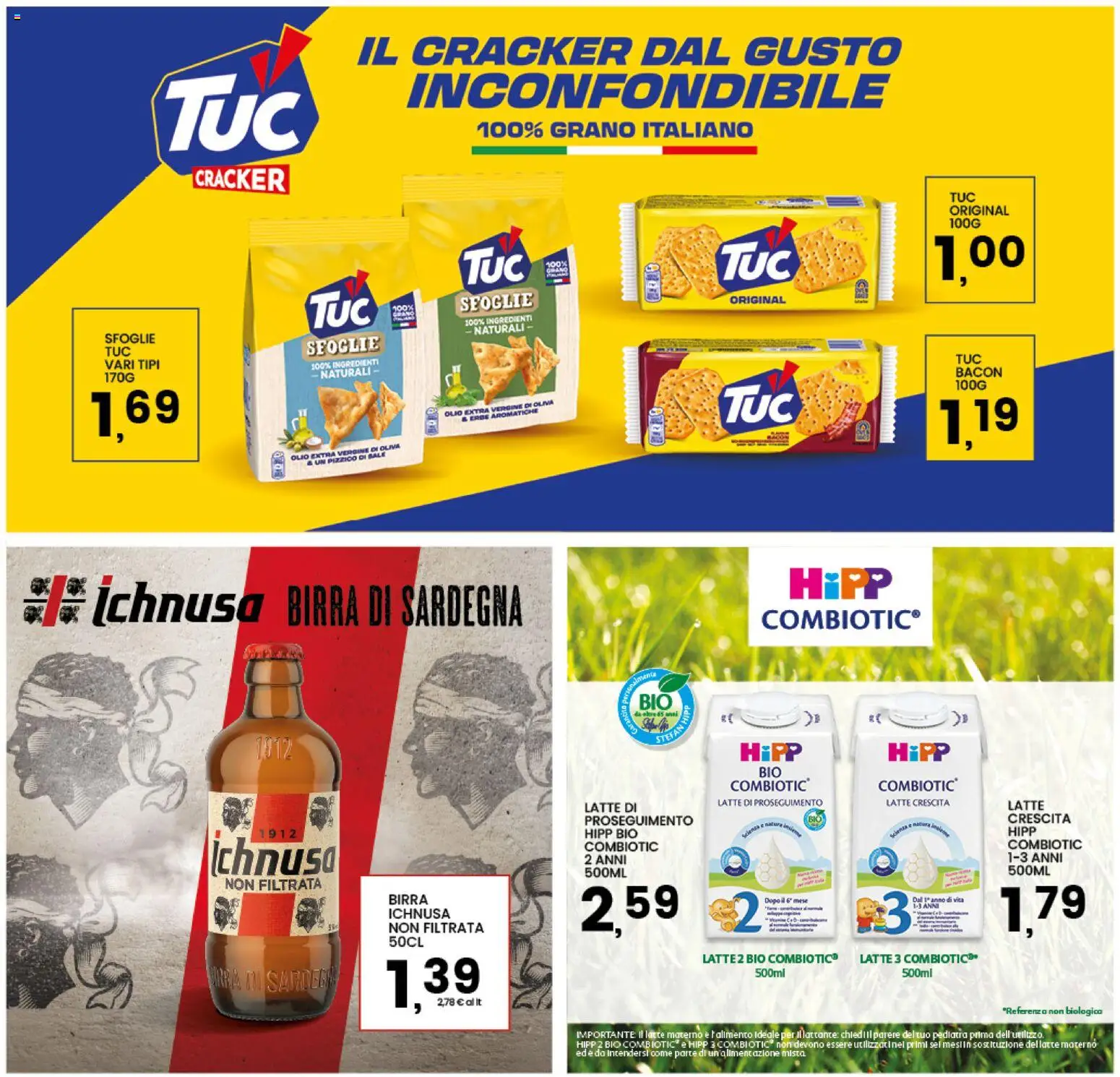 Volantino Interspar del 09.04.2026 | Pagina: 33 | Prodotti: Birra, Latte, Olio, Olio extra vergine