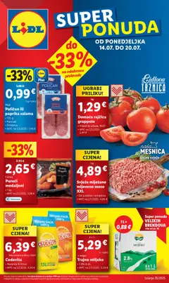 Katalog Lidl - Pregled kataloga iz trgovine Lidl, vrijedi od 14.07.2025