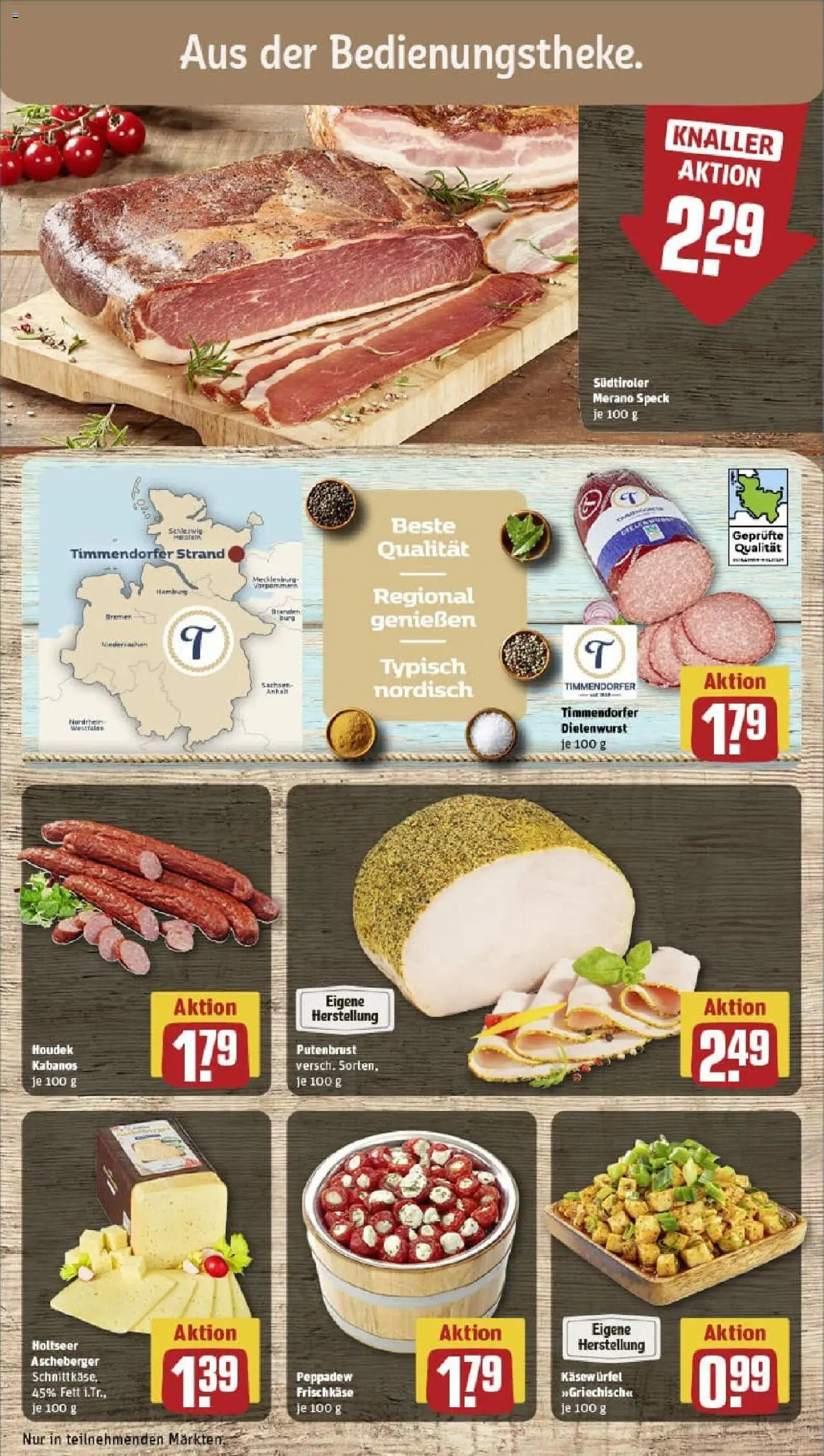 Rewe prospekt Lengerich	 - gültig ab dem 22.06.2025 | Seite: 11 | Produkte: Wurst, Frischkase