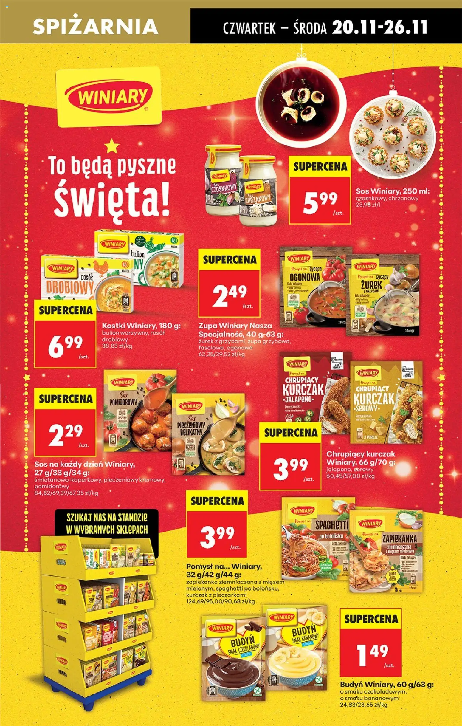 Biedronka gazetka - Oferta w tym tygodniu od 20.11.2025 | Strona: 57 | Produkty: Kurczak, Zurek, Zupa, Sos