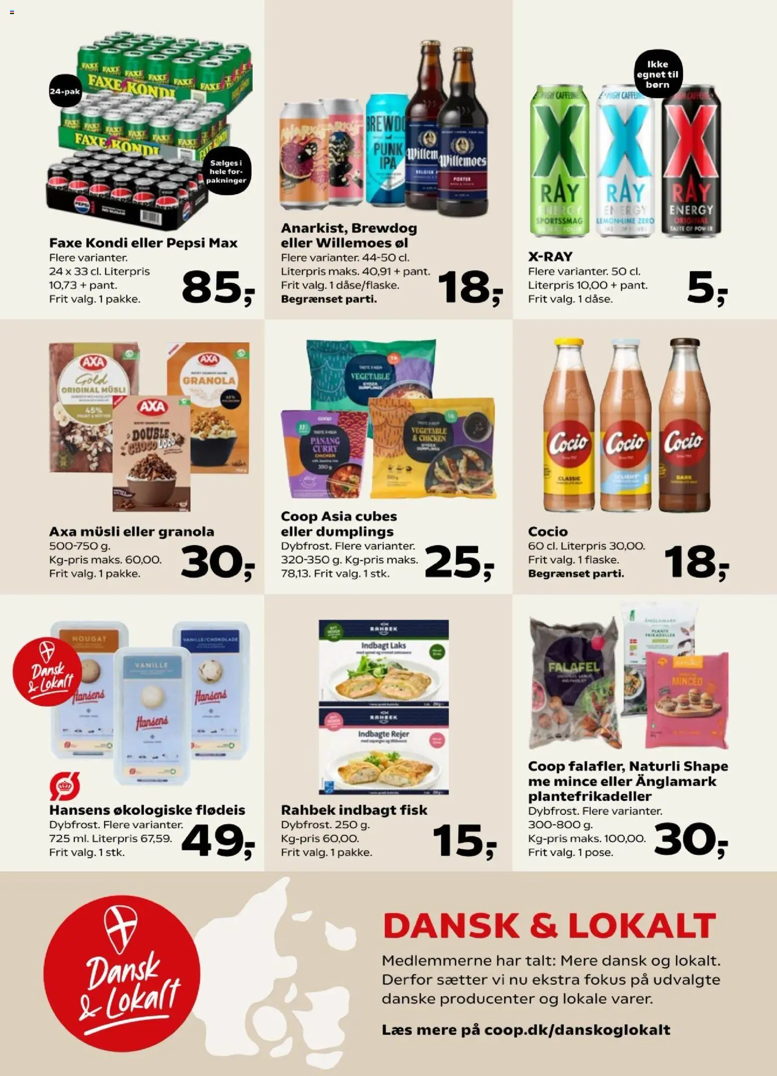 Kvickly tilbudsavis – gyldig fra 17.04.2026 | Side: 26 | Produkter: Lime, Müsli, Rejer, Pepsi Max