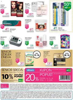 Tuš drogerija katalog akcije – veljaven od 15.10.2025 | Stran: 16 | Izdelki: Lak za nohte, Barva za lase, Lak, Parfumska voda