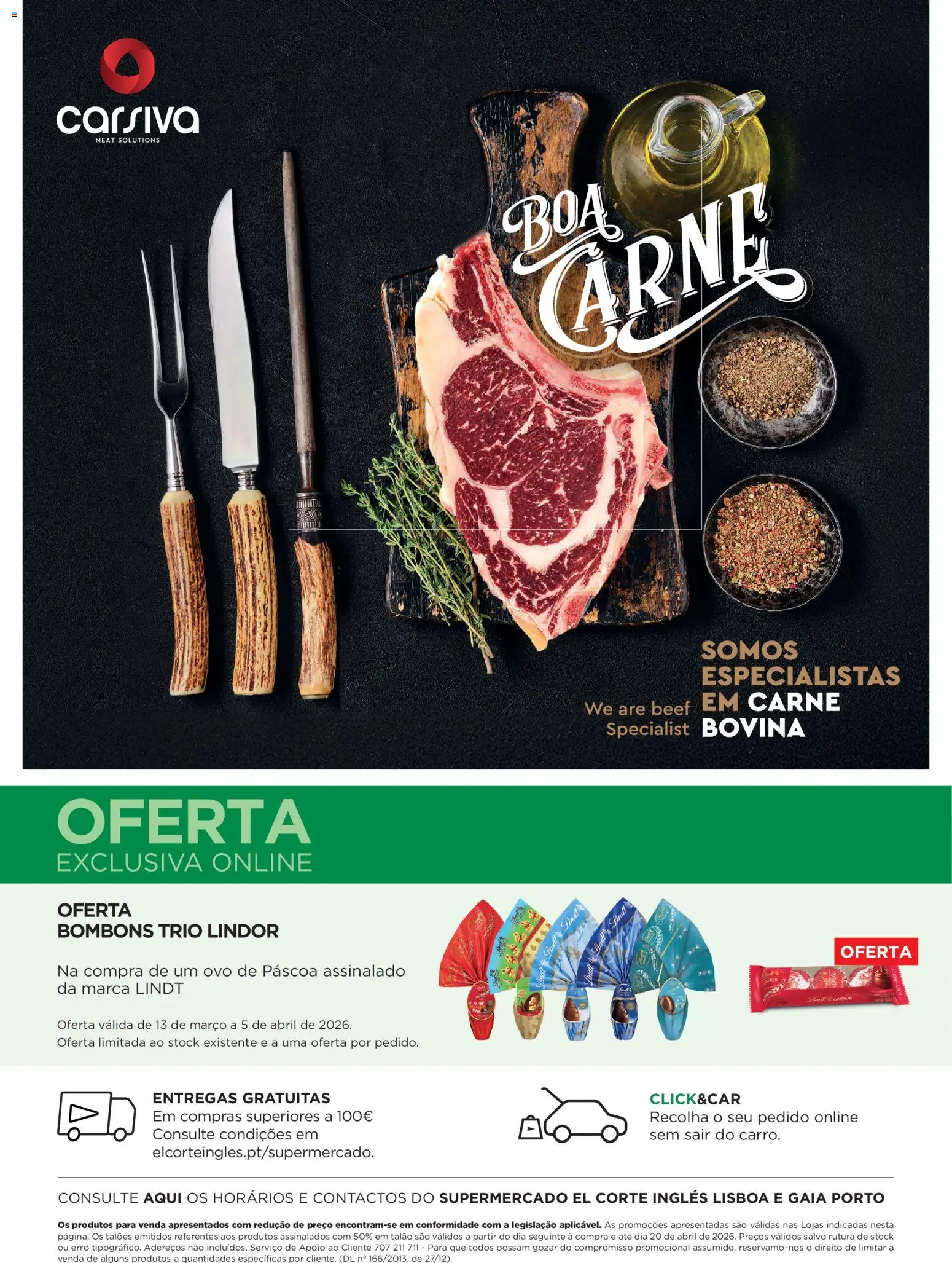 El Corte Ingles folheto | 13/03/2026 |  🎉 Como obter um desconto limitado? Poupe ainda hoje! | Portugal