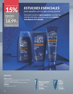 Vista previa Catálogo AVON campaña 11 Black Friday válido desde el 01.11.2025 | Página: 46 | Productos: Acondicionador, Gel de ducha, Body, Ducha