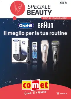Anteprima del volantino Comet Braun catalogo valido a partire dal 31.10.2025