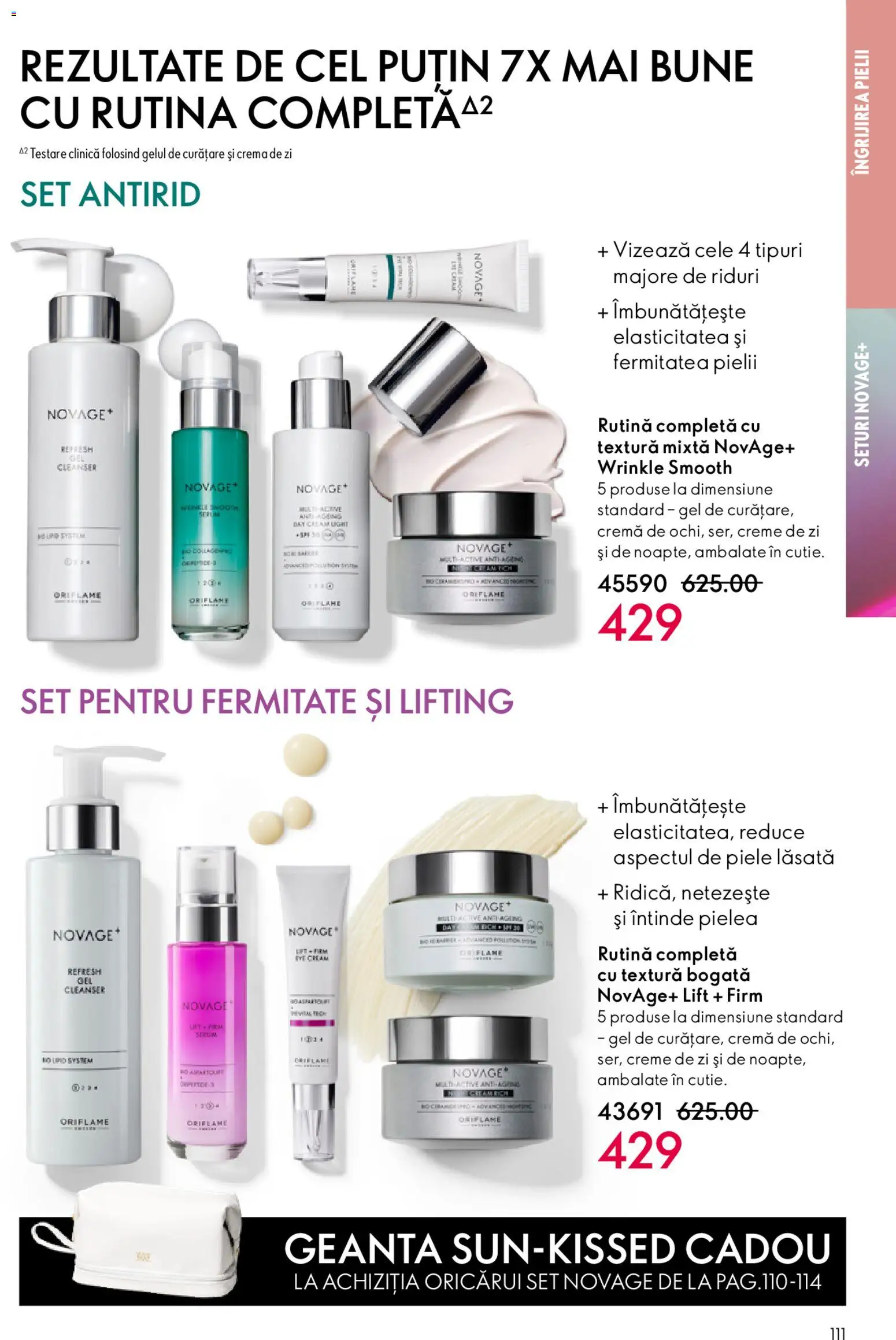 Noul catalog Oriflame – valabil de la 04.03.2026 | Pagină: 111 | Produse: Cremă de zi, Geantă, Cremă