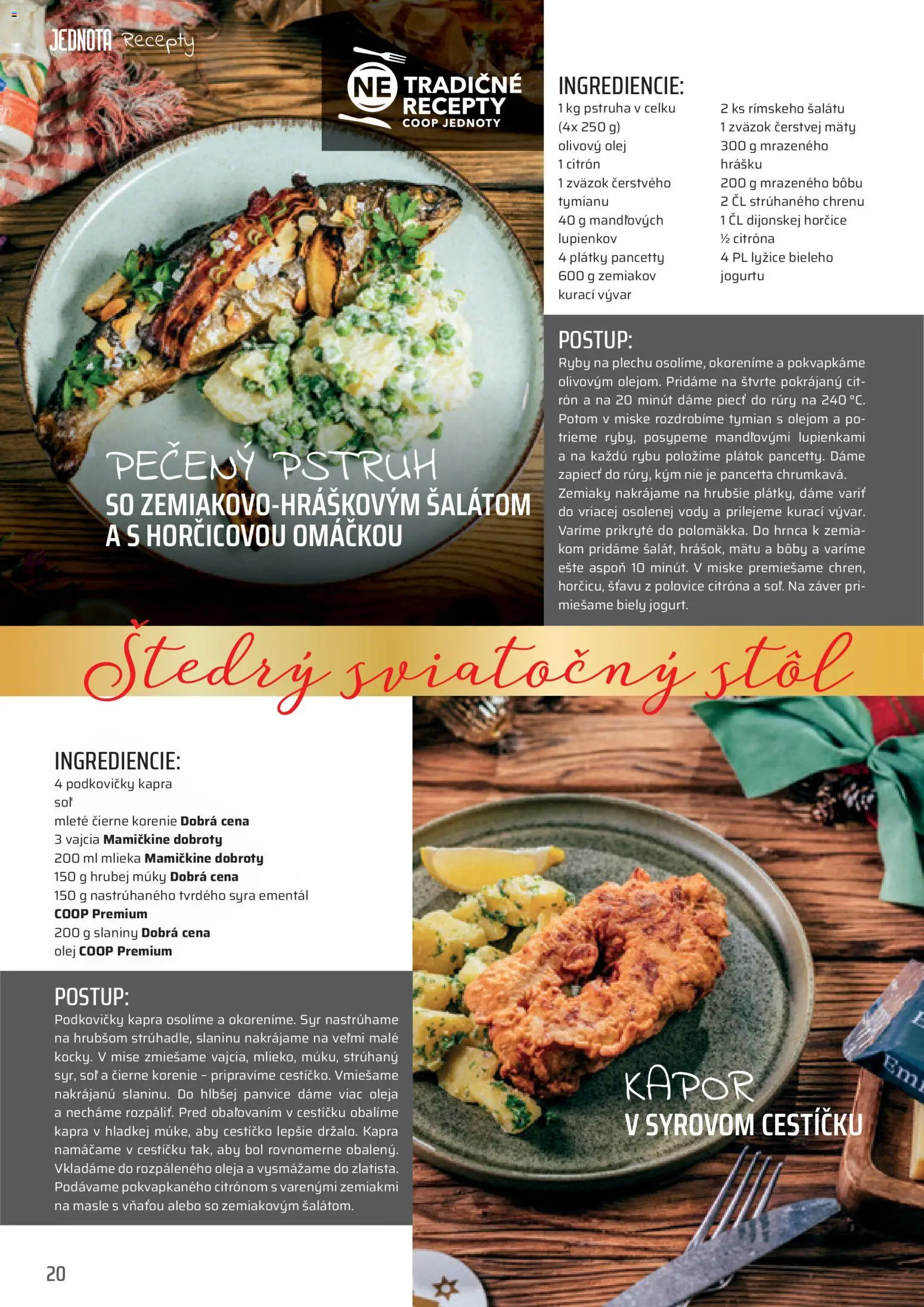 Nové COOP Jednota akcie – leták je platný od 01.12.2025 | Strana: 20