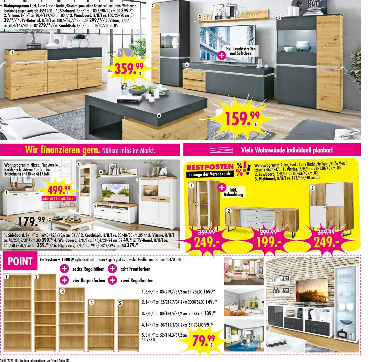 SB Möbel Boss Prospekt 	 – gültig ab 01.11.2025 | Seite: 10