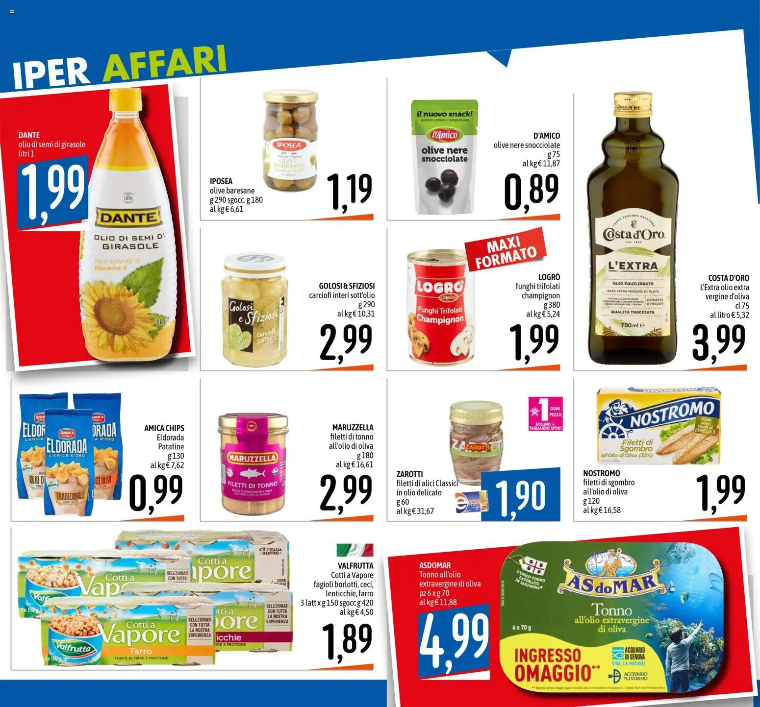 Volantino Emisfero del 30.10.2025 | Pagina: 2 | Prodotti: Carciofi, Tonno, Alici, Farro