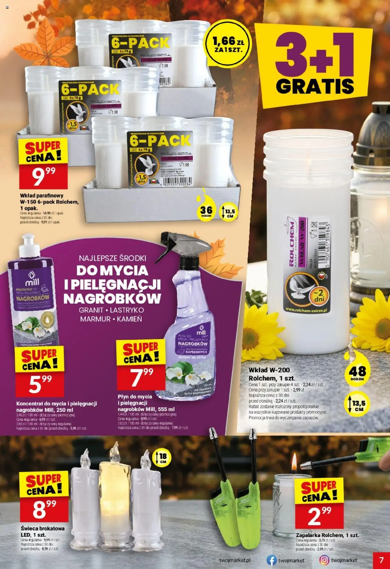 Twój Market Gazetka od 22.10.2025 | Strona: 7 | Produkty: Plyty