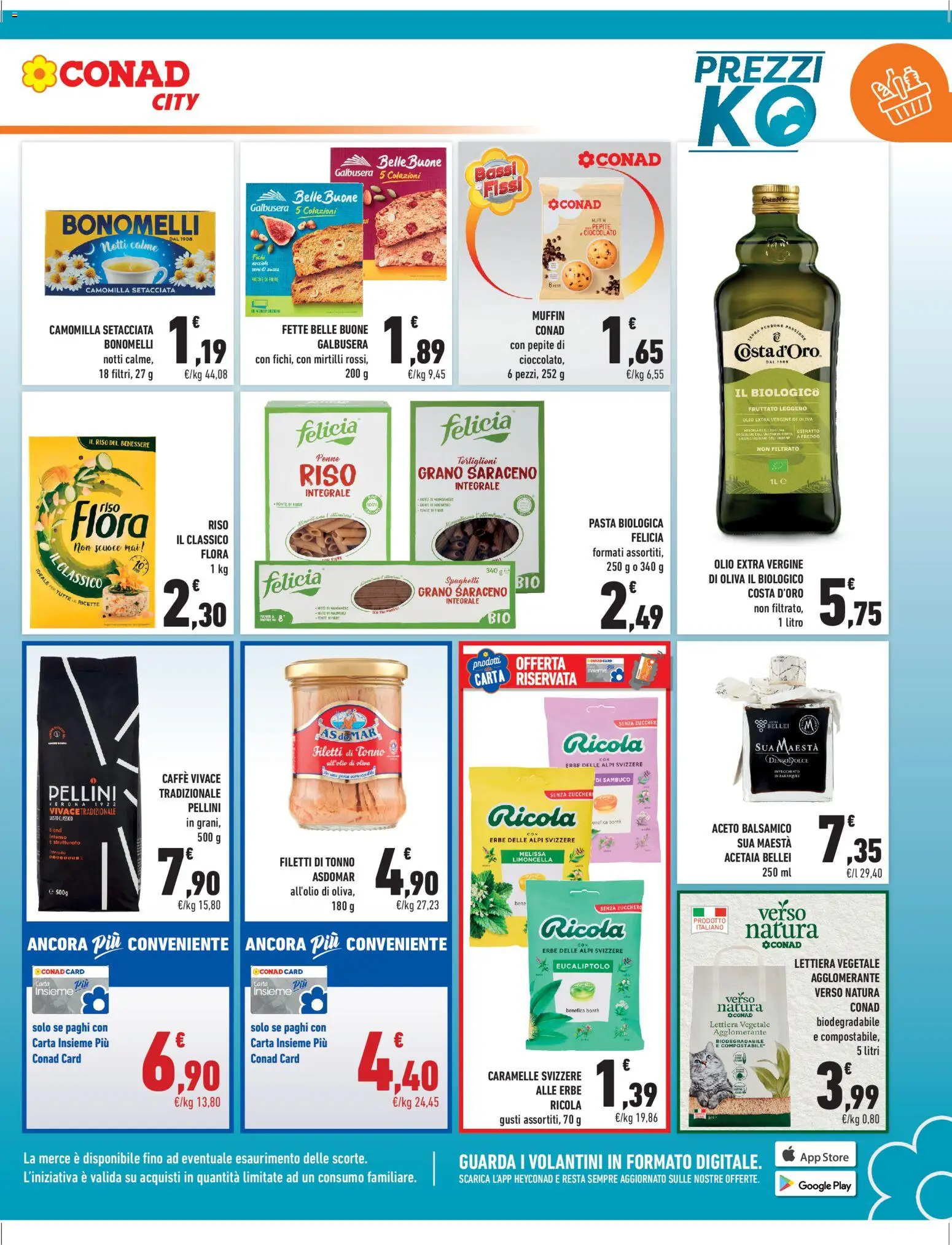 Volantino Conad del 20.02.2026 | Pagina: 3 | Prodotti: Caramelle, Pasta, Tonno, Aceto