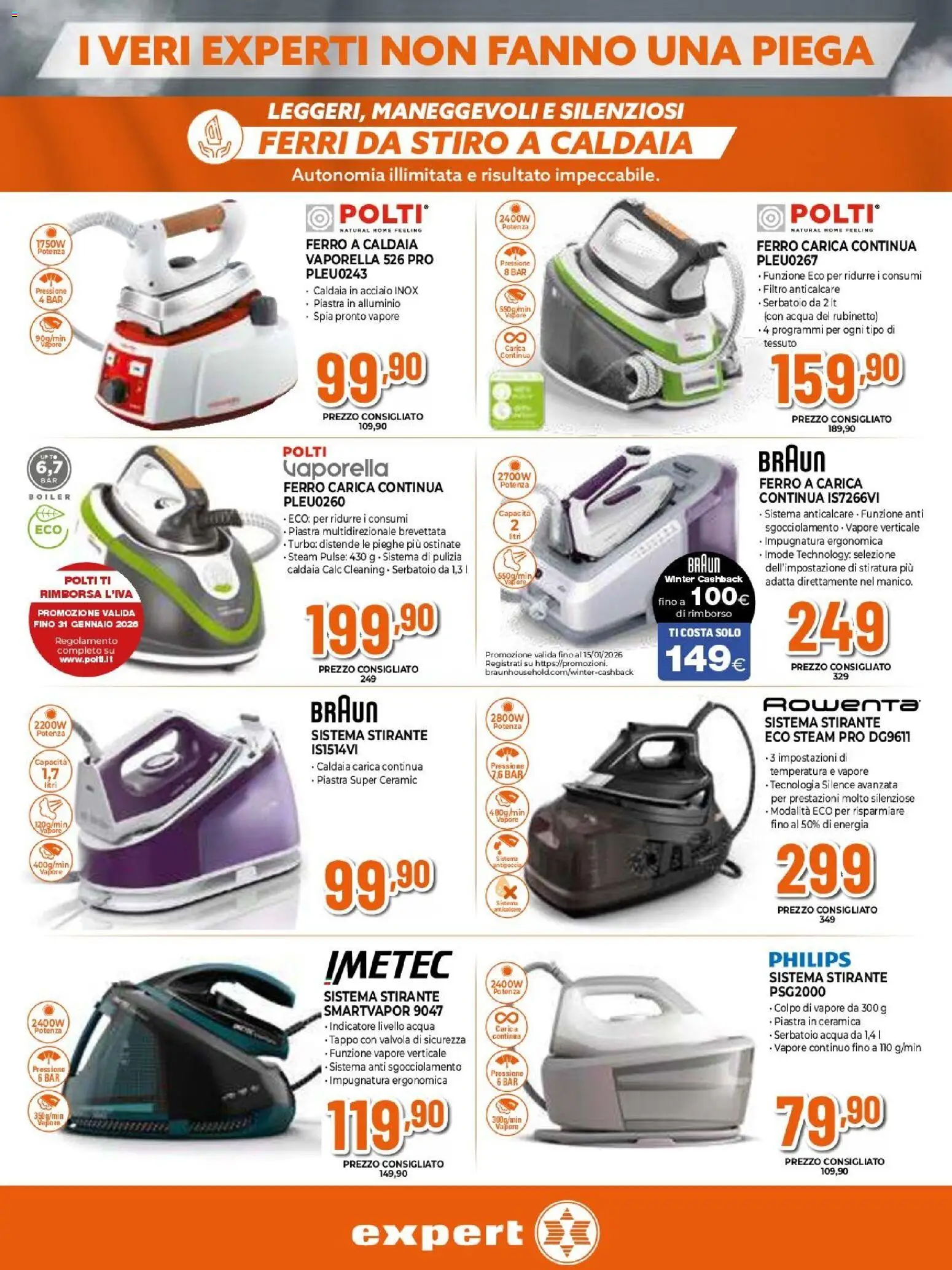 Volantino Expert del 27.12.2025 | Pagina: 12 | Prodotti: Caldaia, Anticalcare, Acqua, Alluminio