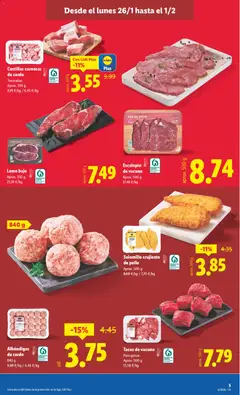 Vista previa Lomo bajo, Aprox. 350 g válido desde el 26.01.2026 | Página: 7