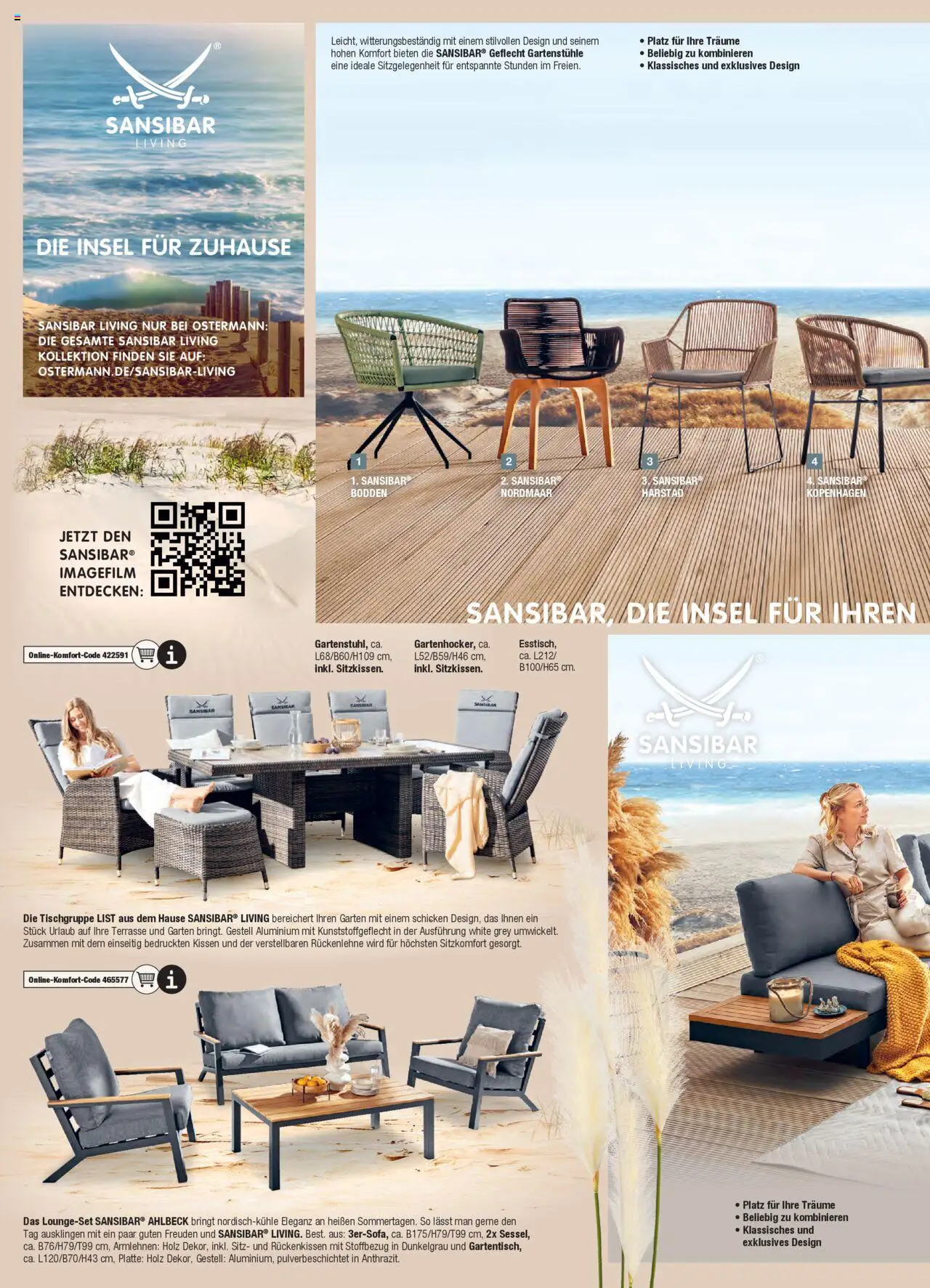 Ostermann Sansibar Living  – gültig ab 01.01.2025 | Seite: 32 | Produkte: Kissen