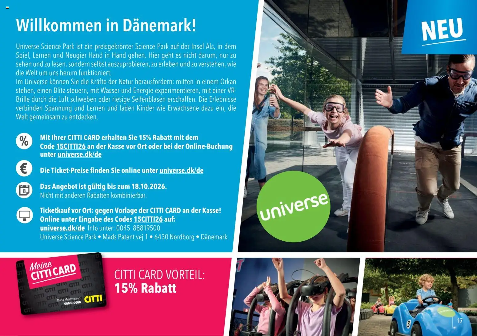 CITTI Markt Vorteilsheft – gültig ab 20.04.2026 | Seite: 17 | Produkte: Wasser, Brille, Vr brille